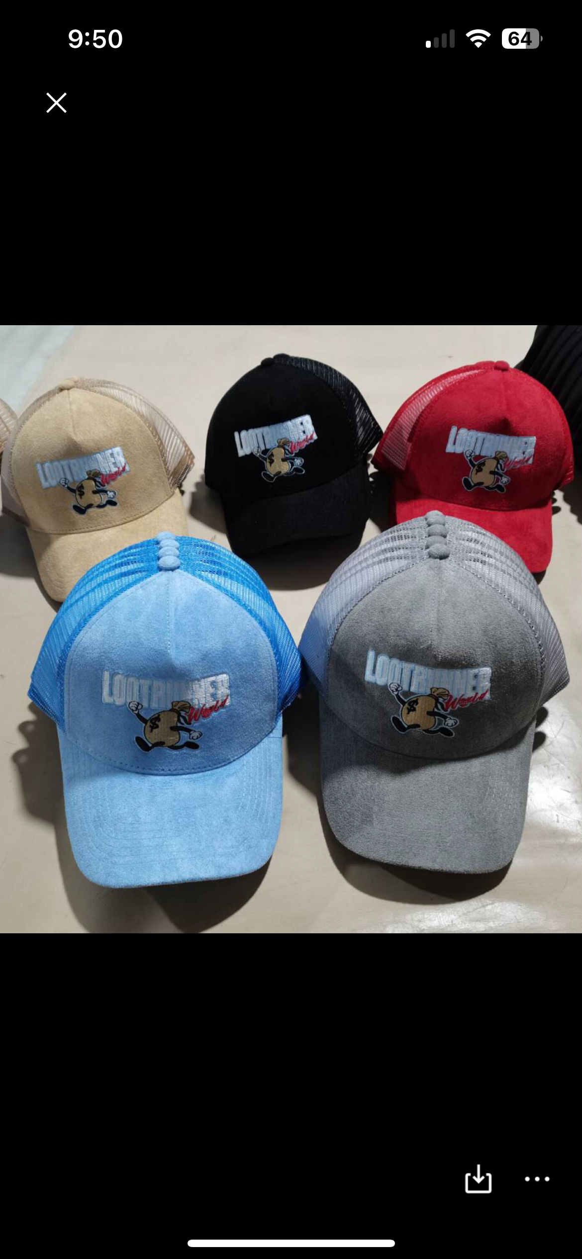 LOOT RUNNER WORLD "Chase The Loot"  TRUCKER HAT